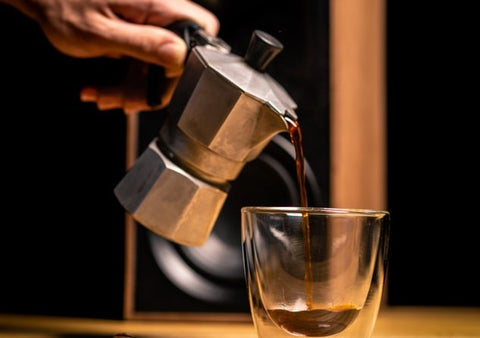 Zubereitung Espressokanne