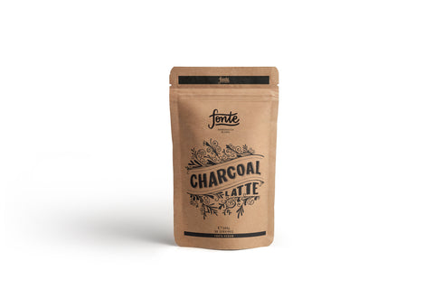 Aktivkohle Latte